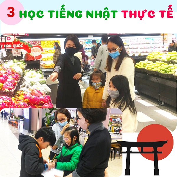Phương pháp dạy tiếng Nhật hiệu quả bằng việc cho trẻ tham gia các hoạt động thực tế