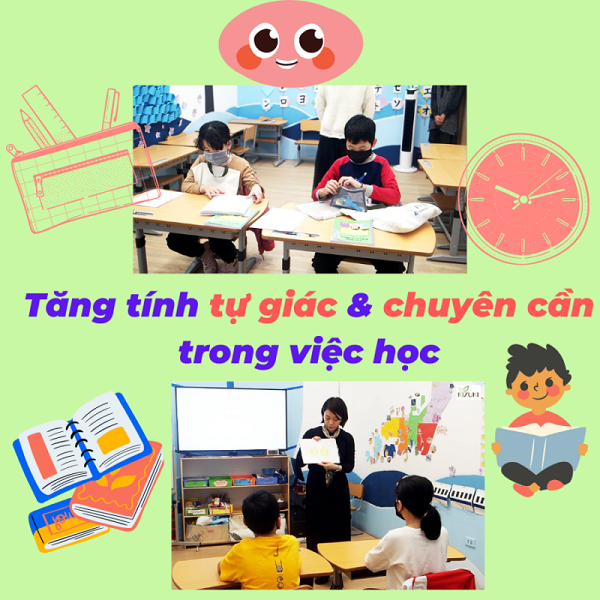 Giảng viên sẽ hướng dẫn chi tiết cho bé qua từng buổi học
