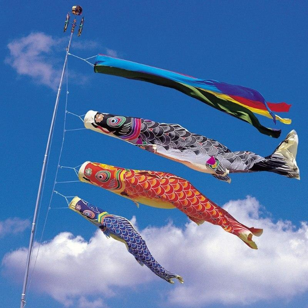 Cờ cá chép - biểu tượng cua lễ hội Koinobori